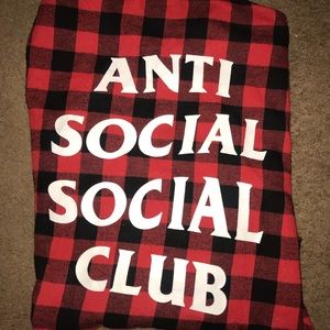 Anti Social Social Club Flannel